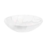 NKlaus Selenit Schale oval 15,5x12,5 cm – Energieschale zur Reinigung von Kristallen, ideal für Rituale, Meditation & spirituelle Dekoration 16590