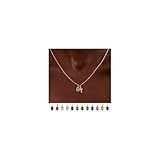 Turandoss Juni Geburtsstein Kette Halskette Damen Gold, Juni Kreuz Kette mit Geburtsstein Alexandrit Halskette, Geburtstagsgeschenk für Mädchen 9 10 11 12 13 Jahre Frauen Damen Freundin Schmuck