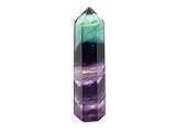 Steinfixx Regenbogenfluorit I Obelisk I 6 cm I ca. 40 gr. I Heilstein I Schutzstein gegen negative Energie I Mexiko