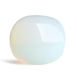 GUJOXILA 4-5cm Opal Heilsteine Kristalle Polieren Groß Edelsteine Steine Rohstein Trommelsteine Kristall Sorgenstein Handschmeichler Stein Meditation Angst Stress Relief 1PC