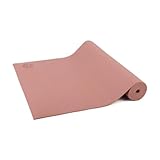 Bodhi Yogamatte Asana | Rutschfeste Übungsmatte | Schadstofffrei & Waschbar | Matte aus PVC | Fitnessmatte für Yoga, Pilates & Gymnastik | Antirutschmatte für deine Yogapraxis | Rose Tan