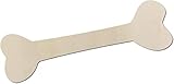 Kleenes Traumhandel Holzknochen Deko XXL (30 cm) - Ideal für Hundeliebhaber und Raumgestaltung