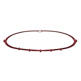 ZILIA 7-Knoten-Kabbalah-Armband – Spiritueller Schutzschmuck mit rotem Faden und symbolischer Abwehr des bösen Blicks, bezauberndes Glücksamulett-Geschenk für positive Energie und Wohlstand