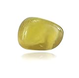 Budawi® gelber Fluorit Trommelstein Edelstein Handstein Taschenstein