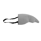 VERDANVERSE Bequemer Haiflossen Kostüm Prop mit Verstellbaren Trägern Weiches Silbergraues Accessoire für Bühne Party und Cosplay Langlebig und Hautfreundlich für Langes Tragen