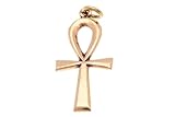 Windalf Schmuck Anhänger ANKH 3.7 cm Ägyptisches Kreuz Bronze