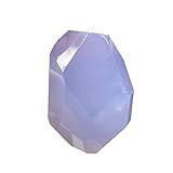 Blauer Chalcedon-Kristallform-Heilstein Yoga-Kraftstein zur Verbesserung der Weisheit