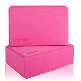 voidbiov Yoga blöcke 2er Set 9 'x6 x3, Stabil rutschfest Eva Schaumstoff, Bietet Unterstützung und Stabilität für Joga Fitness Meditation