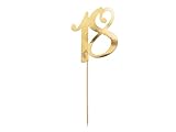 Cake Topper '18' 20,5cm Tortendeko Kuchendeko Cupcake Kuchen Torten Geburtstag Jubiläum