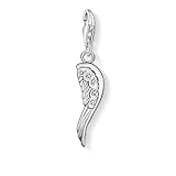 Thomas Sabo Damen Charm-Anhänger Engel Flügel Charm Club 925 Sterling Silber 0413-051-14