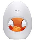 Aroma Diffuser mit Himalaya-Salzkristall-Lampe 250ml / 6 Stunden - Ultraschall Elektrischer Diffusor - Led Licht - Luftbefeuchter - Ionisator - Duftöldiffuser - Aromatherapie