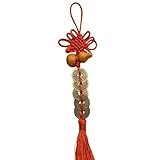 Chinesische Ornament - Hängende Kürbis, Glücksanhänger | Wulu Talisman Coin Quasten Zum Schutz Friedensfehl