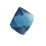 Erliway Natürliche Blaue Fluorit Oktaeder Steine 0.59-0.8'' Rohe Raue Fluorit Edelstein Kristall Quarz Edelstein Rhombus Kristalle für Brunnen Home Dekoration Reiki Chakra Meditation