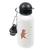 Mr. & Mrs. Panda Kindertrinkflasche Bär Träume - Geschenk, Teddybär, Teddy, Kids, Träumen, Grundschule, Traum, Traumdeutung, Jungs