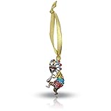 Kokopelli Bedazzled Kristall Urlaub Ornament – Bling Charm Southwestern Weihnachten Ornament (mehrfarbig)