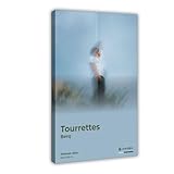 bpoejge Berq Kunstposter, beliebtes Sänger-Musikalbum, Tourrettes, Titellisten-Fans, Geschenk, Leinwand-Poster, Schlafzimmer, Dekoration, Landschaft, Büro, Raumdekoration, Geschenk, 60 x 90 cm