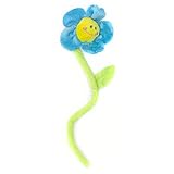 GOODS+GADGETS Singende Happy Birthday Blume in 5 Farben - Geburtstags-Geschenk mit Melodie - Blau