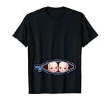Zwillingsmutter Mama Muttertag Zwillinge Sohn Tochter T-Shirt