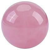 Hztyyier Natürliche kristallkugel kristall heilkugel rosa rosenquarz Stein Kugel dekorative Kugel Yoga Ausgleich Reiki