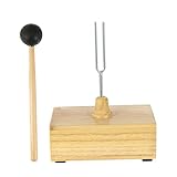 Stimmgabel Mit Kasten Und Gummi-schläger Aus Stahl 512 Hz Für Physikalische Experimente Und Heimdekoration