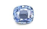 DENMOUS Blauer Saphir Ceylon abgebauter Neelam Edelstein 9,25 Ratti / 8,22 Karat zertifizierter natürlicher Edelstein A++ Qualität |583|-B0C81SMQ-DNM