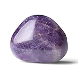 AWARDSEN Amethyst Trommelsteinen, Kristalle Steine Stapelsteine Deko Steine Edelstein Zur Dekoration von Vasen, Brunnensteinen