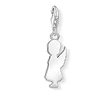 Thomas Sabo Damen Charm-Anhänger Engel Mädchen Charm Club 925 Sterling Silber 1319-001-12
