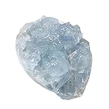 vincente Blaue Kyanit-Klingen | Natürliches rohes blaues Coelestin-Mineral,Schwarzer Turmalin, ideal für böhmische Wohnkultur, natürliche Gute Schwingungen, metaphysische Infokarten