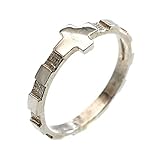 Holyart Rosenkranz Ring Silber, 21 mm (0.826 inc.) - DE 66