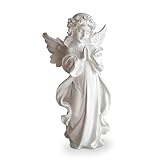 30,5 cm betender Engel Mädchen Figur Ornament Statue Engelsfigur Skulptur für den Garten Mädchen Engel Harz Skulptur Figuren für Geschenke Zuhause Außen- und Innendekoration