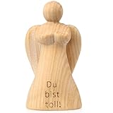 GUJOXILA 10cm Schutzengel Geschenk Engel Figur Statue Angel Schutzengel Figur (Du bist toll) 1Stk