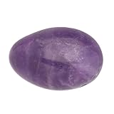 Lebensquelle Plus Beliebte Trommelsteine | Trommelstein poliert | Edelstein Handschmeichler Taschenstein (Amethyst, L)