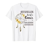 Beste Oma Schlafshirt, Großmutter, Spruch, Traumfänger T-Shirt