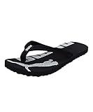 PUMA Unisex Epic Flip v2 Zehentrenner, Black-White, 44.5 EU