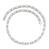 YINOX Klassische magnetische Halskette aus reinem Titan, der Magnet ist mit einem Stahlring fixiert und fällt nicht ab, enthält 22 Germanium, kann von Männern und Frauen getragen werden, Titan