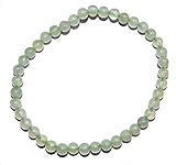 Edelstein-Armband China-Jade, Kugeln, Ø 4 mm