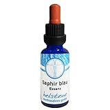 Saphir blau Edelstein ESSENZ 30ml alkoholfrei mit Anleitung + Täschchen