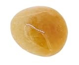 Budawi® Orangencalcit Edelstein Trommelstein Handstein Taschenstein