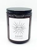 Oleum XIX Ritualkerze, ätherische Öle aus Geranie und Sandelholz, handgefertigte Sojakerze, handgefertigte Kerze, Geschenkkerze (Auge)