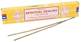 GURU SHOP Satya Incense Räucherstäbchen, Indische Räucherstäbchen 15 g - Spiritual Healing, 21x4x2 cm