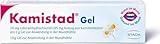 Kamistad Gel – schmerzlinderndes Gel bei leichten Entzündungen des Zahnfleisches und der Mundschleimhaut – hemmt Entzündungen, fördert die Heilung – 1 x 10 g