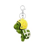 VerLuky Schildkröte Schlüsselanhänger,Schlüsselanhänger Plüsch,Plush Keychain,Keychain Cute,Mini Kuscheltier,Schlüssel Anhänger