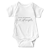 Little Answered Prayer Bodysuit Infant Pregnancy Ankündigung, Weiß, 3 months