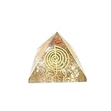 Porter chokurei Gravur Kristall Energetische Pyramide Orgonite Pyramide Rare Einzigartige Marvelous Fantastische Kupfer Metall Heilung EMF Schutz Sacred Effekt Business Wohlstand Erfolg Angstzustände