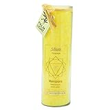 Palm Light Chakra Kerze, Gelb