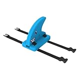 Haie Fin | Schwimmhaiflossen für Kinder | Fischspiel -Kostüme Requisiten | Einstellbare Gurte Leichte Schaumstoffzubehör | Realistisches Design für Rollenspiele | Spaß für Poolzeit und Halloween