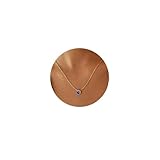 TINGN September Geburtsstein Halskette für Frauen, Saphir Kette 18K Gold Vergoldet Anhänger Halskette Personalisierte Edelstein Kette Schmuck Geburtstag Geschenk für Damen Mädchen