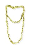 Budawi® gelbe Opal Splitter Kette Halskette ca. 85 cm ohne Verschluss