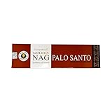 Vijayshree Golden Nag Palo Santo Räucherstäbchen - 100 g - 5 Packungen mit 20 g (70–90 Stäbchen) Aromatherapie - Meditation - Yoga - Umweltfreundliche Verpackung