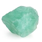 XIANNVXI Grün Fluorit Große Rohstein Kristalle Naturstein Premium Wasserstein Grün Fluorit Stein Echt Natürlicher Kristall Steine Reiki 4.5–5.5 cm,1PC